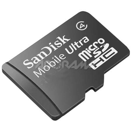 SanDisk 1GB Micro Secure Dig Ult II Mobile Memory Card