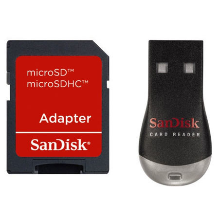 SanDisk Mobilemate Duo - MicroSD Reader & SD Card Adapter