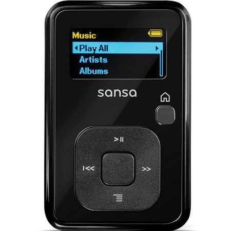 SanDisk Sansa Clip+ 8GB MP3 Player, Black - Refurbished