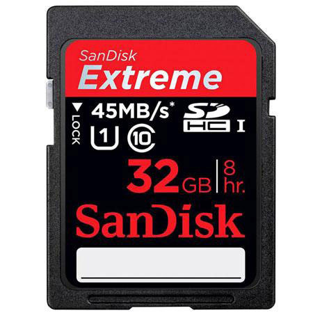 SanDisk Bundle:3pc 32GB Class 10,Extreme SDHC Cards,Card Case,Mini MC CardReader