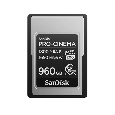 SanDisk PRO-CINEMA CFexpress Type-A Memory Card 960GB