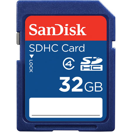SanDisk 32GB Class 4 SDHC Memory Card