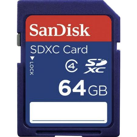SanDisk 64GB Class 4 (HD) SDXC Memory Card