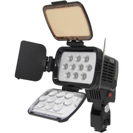 IDX X10-Lite-S Hi-Performance LED On-Camera Light with Sony NP-F950/F970 Battery