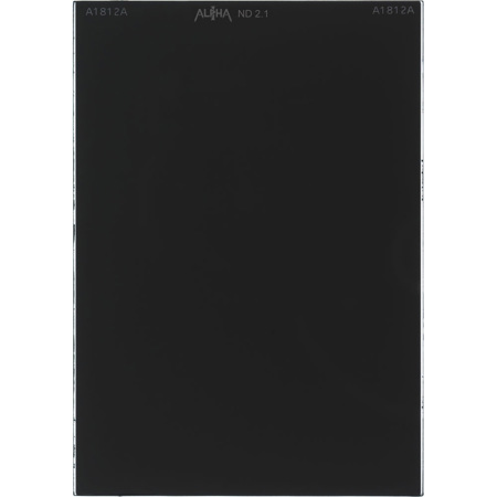 IDX ALPHA-I 4x5.65" Full Spectrum Solid Neutral Density 2.1 Filter (7-Stop)