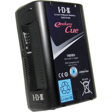 IDX Endura Cue 146Wh Lithium Ion V-Mount Battery with D-Tap