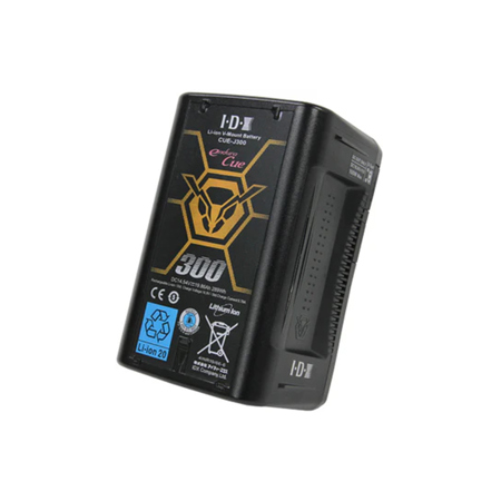 IDX CUE-J300 289Wh 12V V-Mount Lithium-Ion Battery with 2x D-Tap Port