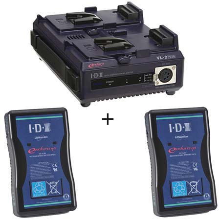 IDX ES722 Lithium-Ion Starter Kit, Charger / Batteries