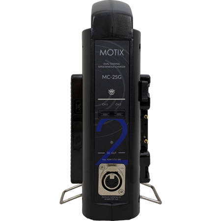 IDX MOTIX MC-2SG 2-Channel Simultaneous Gold Mount Charger with 90W DC Output