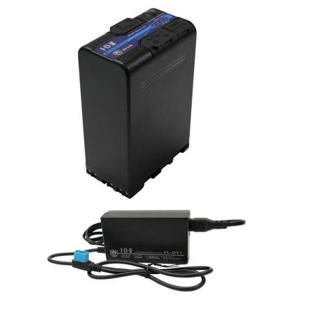 IDX SB-U98 Battery With IDX VL-DT1 Charger - Deluxe travelers bundle
