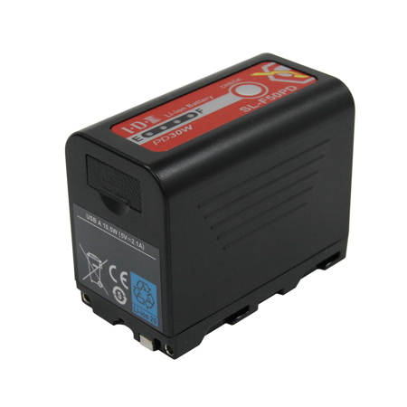 IDX SL-F50PD 48Wh 7.2V 6600mAh Lithium-Ion Sony L-Series Battery with X-Tap & USB-C PD