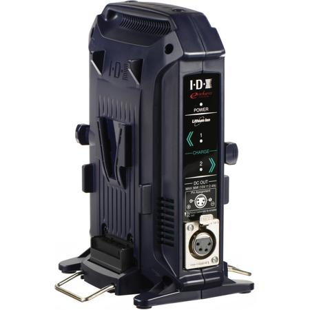 IDX VL-2X 2-Channel Charger for V-Mount Li-Ion/Ni-Cad Batteries