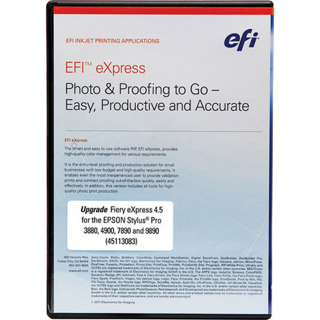 Epson EFI Fiery Express 4.5 Software Upgrade Kit for Stylus Pro