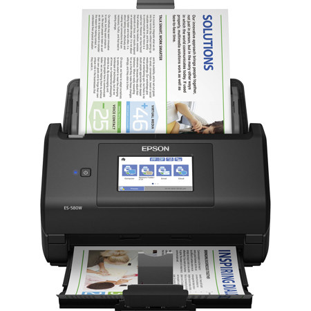 Epson WorkForce ES-580W Wireless Duplex Touch Document Scanner