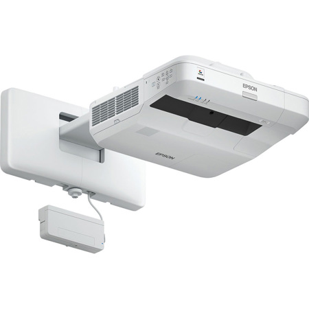 Epson BrightLink 697Ui FHD 3LCD Ultra Short-Throw Interactive Projector, White