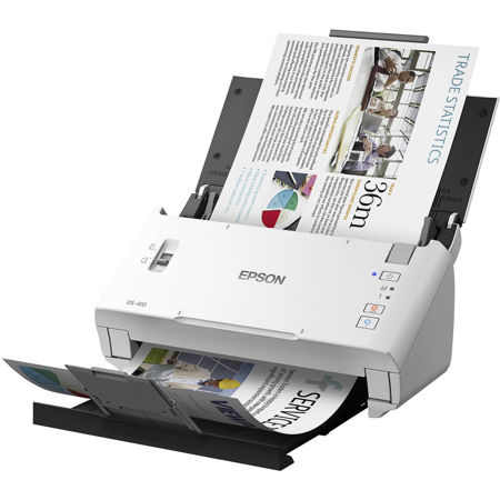 Epson WorkForce DS-410 Document Scanner, 26 ppm/52 ipm