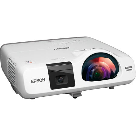 Epson BrightLink 536Wi Interactive WXGA 3LCD Short Throw Projector