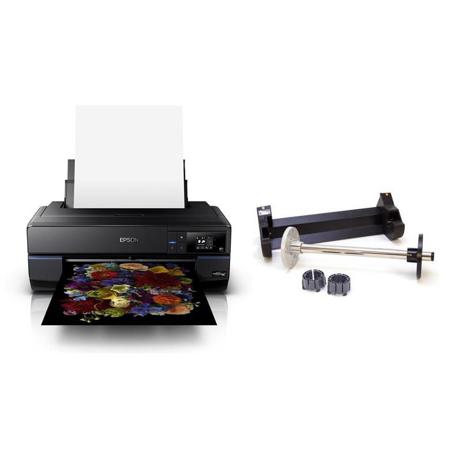 Epson SureColor P800 UltraChrome HD Inkjet Printer W/Epson Roll Media Adapter