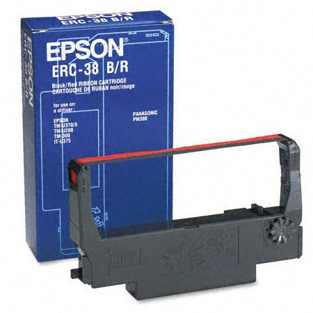 Epson Black Fabric Ribbon f/Receipt Printers C43S015374