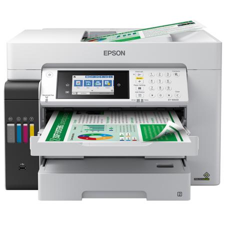 Epson EcoTank Pro ET-16600 Wide-Format Wireless All-in-One Supertank Inkjet Printer, 25 ppm Black/12 ppm Color, 500 Sheet Input