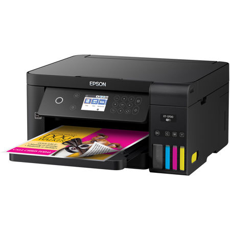 Epson Expression EcoTank ET-3700 Wireless Color AIO Inkjet Printer - Refurbished
