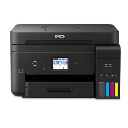 Epson WorkForce ET-4750 EcoTank All-in-One Supertank Printer, Copy, Scan, Fax