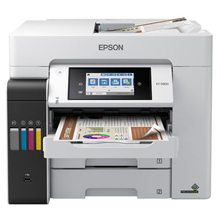Epson EcoTank Pro ET-5800 Wireless AIO Cartridge-Free Supertank Inkjet Printer