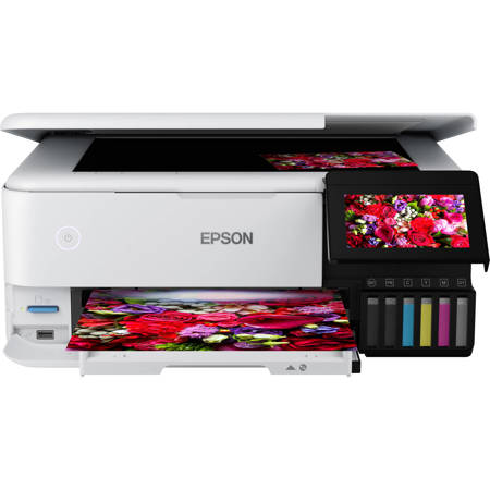 Epson EcoTank Photo ET-8500 Wireless All-in-One Cartridge-Free Supertank Inkjet Printer