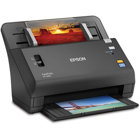Epson FastFoto FF-640 High-Speed Photo Scanner - Refurbished by Epson