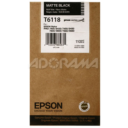 Epson Complete Ink Set for Stylus Pro 7880, 110ml Cartridge Set