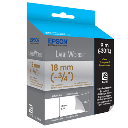 Epson LabelWorks LC-5TKN9 Clear LC Tape Cartridge