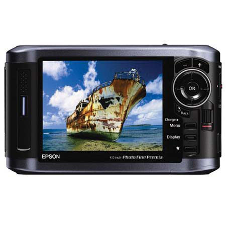 Epson B31B191002 P-6000 PhotoViewer, 80GB, 4in LCD