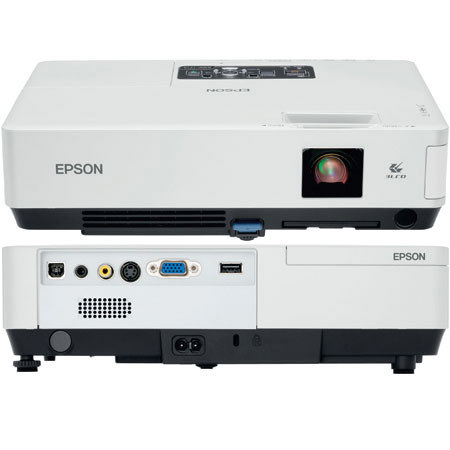Epson PowerLite 1705C LCD Multimedia Projector, 2200 Lumens, XGA (1024 x 768).
