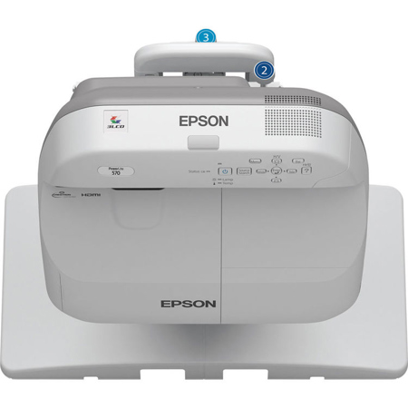 Epson PowerLite 570 XGA 3LCD Ultra-Short-Throw Projector