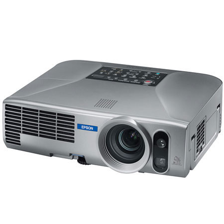 Epson PowerLite 830P LCD Multimedia Projector, 3000 ANSI Lumens, XGA (1024 x 768), with LAN Interface.