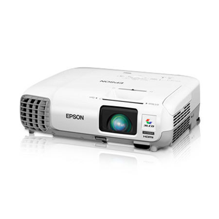 Epson PowerLite 99WH WXGA 3LCD Projector, 3000 Lumens, 16:10 Aspect Ratio, "Refurbished by Epson"