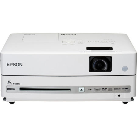 Epson V11H335120 PowerLite Projector / DVD Player, WXGA