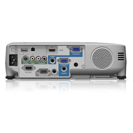 Epson PowerLite S27 SVGA 3LCD Projector, White