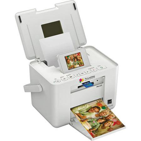 Epson Refurbished PictureMate Charm PM 225 Compact Photo Printer, 4x6" Photos