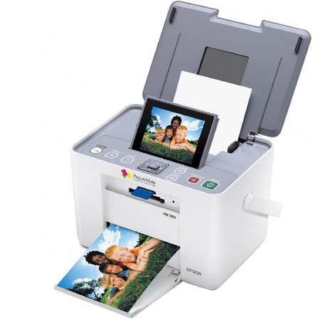 Epson PictureMate Dash PM 260, Fast One Touch 4x6" Inkjet Printer, with 3.6" LCD Photo Viewer