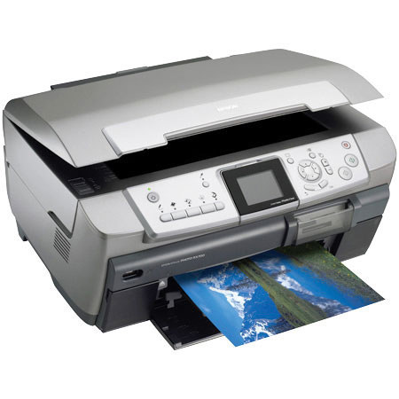 Epson Stylus Photo RX700 All-in-One 6 Color Inkjet Printer, Copier & Flatbed Scanner.
