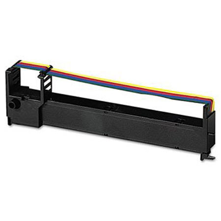 Epson S015073 Color impact Printer Ribbon, for LX-300 & 300+ Printer
