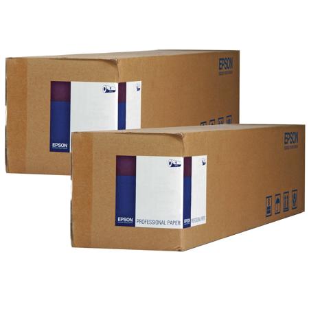 Epson 2 Pack Exhibition Canvas Satin 17"x40' Roll, 23 mil Thickness