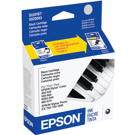 Epson S187093 Black Inkjet Cartridge for Stylus