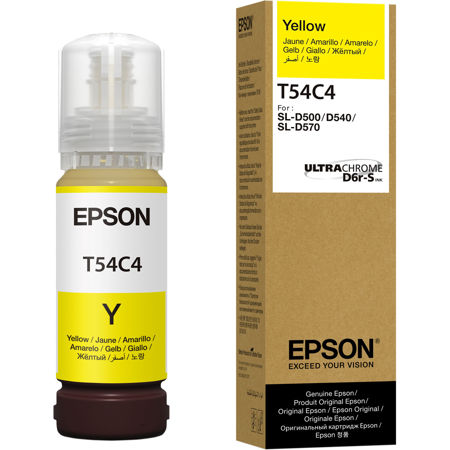 Epson T54C UltraChrome D6r-S 70ml High Capacity Ink Bottle for SureLabD570 Yellow