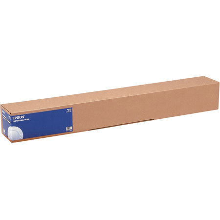Epson PremierArt Water Resistant Glossy Inkjet Canvas, 19 mil., 350 gsm., 17" x 40' Roll.