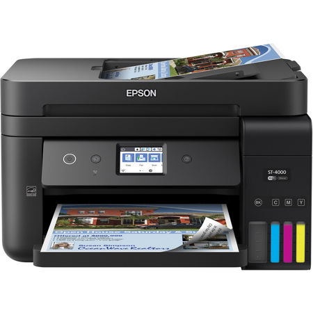 Epson WorkForce ST-4000 Wireless MFP Supertank Color Inkjet Printer