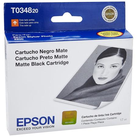 Epson T034820 Matte Black Cartridge, Stylus 2200