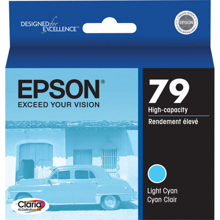 Epson T079520 #79 Light Cyan Cartridge, Stylus 1400