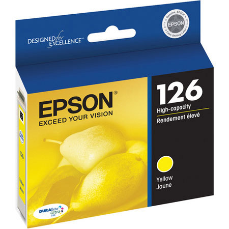 Epson T126420 126 High-Capacity Yellow Ink Cartridge